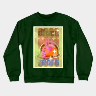 Disco Retro Crewneck Sweatshirt